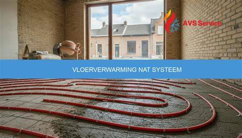 Infographic: Overzicht opbouw vloerverwarming nat vs droog