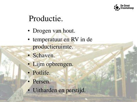Diagram van lamineren en buigtechnieken voor hout