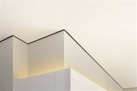 Technische tekening: Zwevend plafond met LED-verlichting