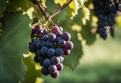 Illustratie van de Cabernet Sauvignon druif met dikke schil.
