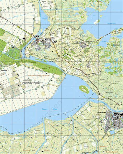 Infographic: kaart van Vollenhove, Giethoorn en omliggende dorpen met belangrijke trouwdata en ondertrouwpunten