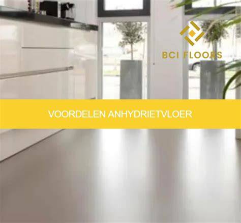 Checklist: voordelen van anhydrietvloer