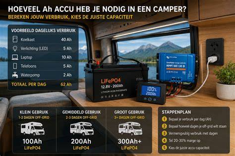 Voorbeeld: waterpeilsensor in camper