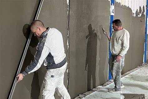 Schema: Verschillende stucwerkopties voor natte ruimtes
