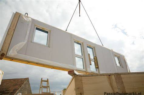 Diagram: voor- en nadelen prefab elementen in logistiek en montage