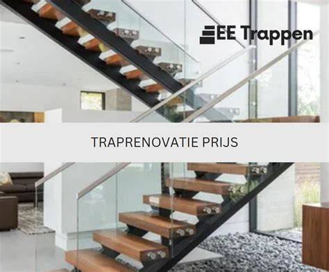Infographic: Samenvatting materialen traprenovatie