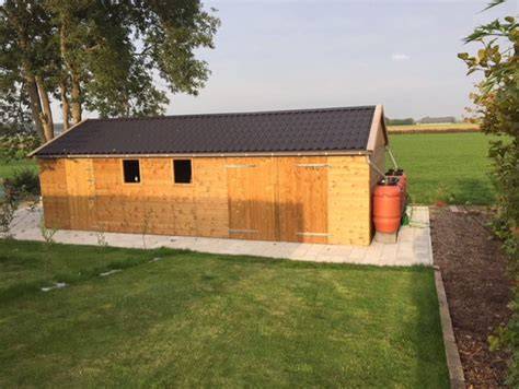 Prefab schuur en bouwpakket vergelijk