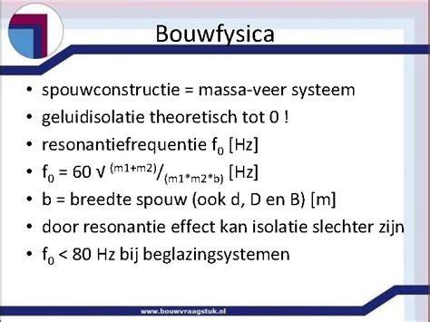 visualisatie massa-veer-massa constructie