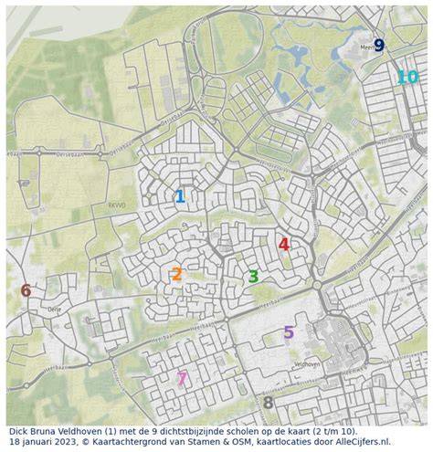 Infographic: Verhuisstraat Dick Bruna Veldhoven