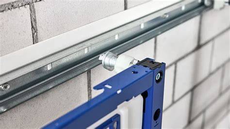 Diagram: Verbindingspunten van Duofix systeemprofiel set