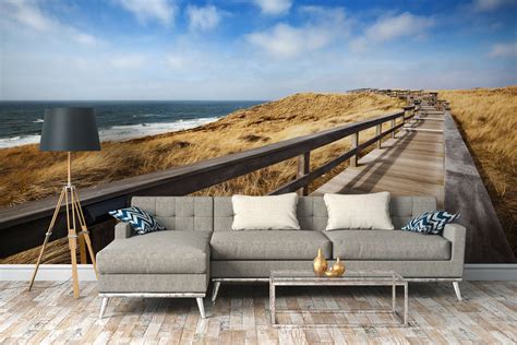 Behangvoorbeelden natuurbehang en texturen