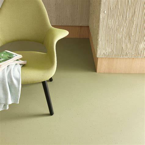 Infographic over Marmoleum Click structuur: kurk-rug, Marmoleum toplaag en klik-systeem