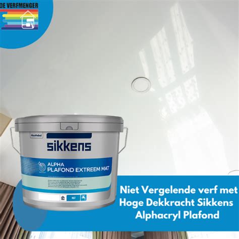Infographic: Vergelijking Alphacryl Plafond Extreem Mat vs Alphacryl Plafond
