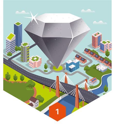 Illustratie die de vormvrijheid van beton met slimme constructies toont.