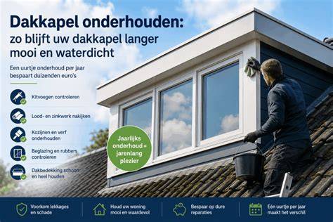 Infographic: Voornaamste lekkagepunten dakkapel (kitvoeg, zinkwerk, dakkapeldakje)