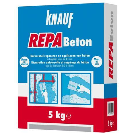 Reparatie met Knauf REPA Beton
