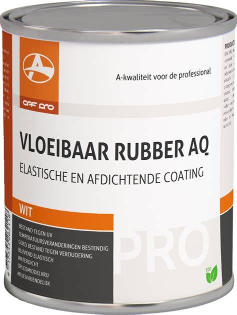 Infographic: overzicht werking vloeibaar rubber en toepassingen