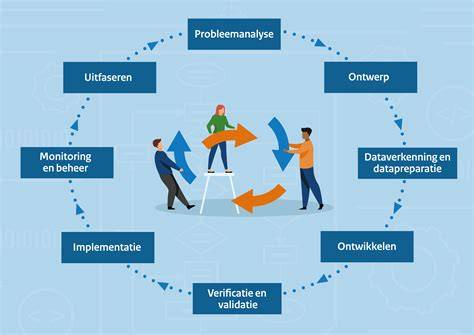 Infographic: De levenscyclus van een onderhouds- en renovatieproject bij QBuild (fases, stakeholders, deliverables)