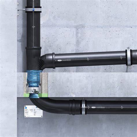 Geberit Silent-Pro installatievoorbeeld