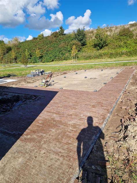 Afbeelding van kantopsluiting en drainage lay-out