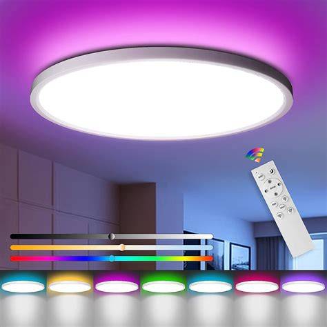 Infographic: Kenmerken LED plafondlampen voor kinderkamer (dimmen, module-fitting, merken)