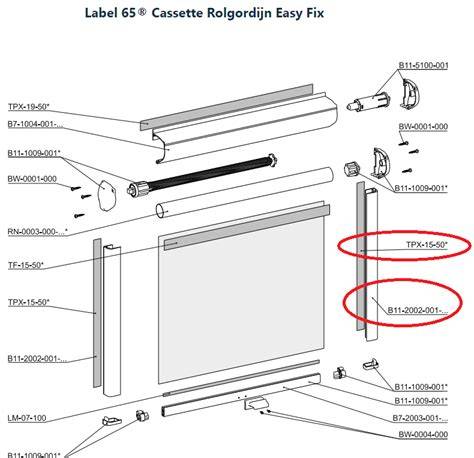 Infographic: Montagechecklist cassette rolgordijn