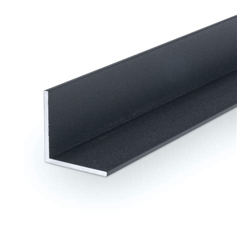 Afbeelding: Detailanatomie van een 30x30 mm hoekprofiel in antraciet