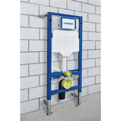 Installatievoorbeeld: UP720 inbouwreservoir achter wand