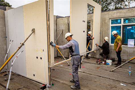 Infographic: stappenplan montage prefab betonschuur