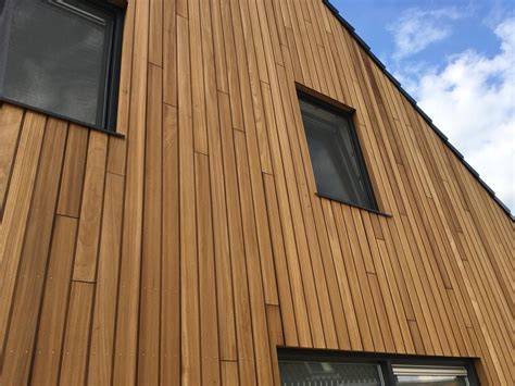 Vergelijking houten gevelbekleding: Fraké, Ayous, Red Cedar, Padouk, Bankirai