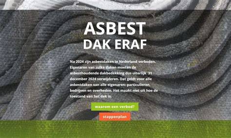 Infographic: Opslagregels en vergunningen voor asbest in Nederland