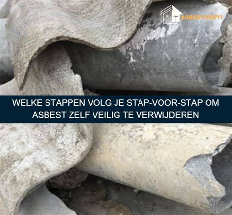 stappenplan veilig asbest verwijderen