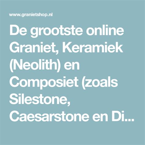 Infographic: vergelijking graniet, composiet, keramiek, hout