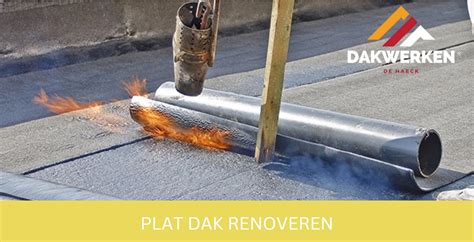 Flowchart: renovatieproces plat dak
