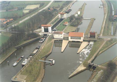 Infografiek: Sluis Eefde - twee kolken met Noorder- en Zuidersluis