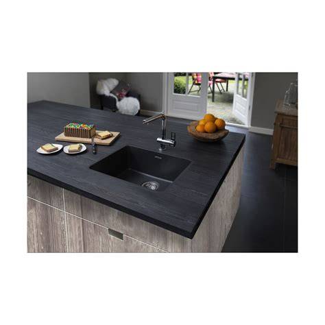 Afbeelding: Reginox Ohio Midnight Sky spoelbak in moderne keuken