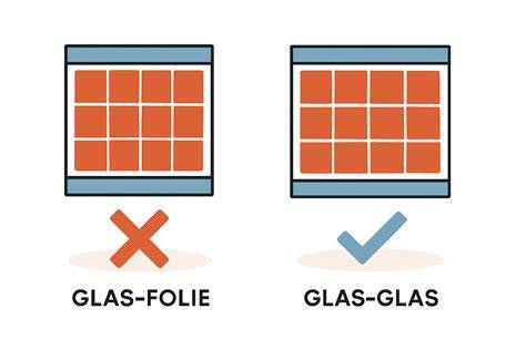 Infographic: Glas-glas vs Glas-folie vergelijking