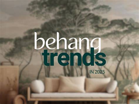 Trends overzicht collage behang 2025-2026