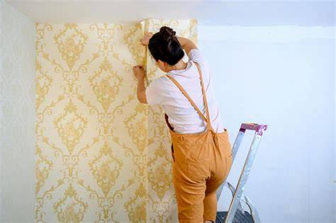Stappenplan behangen beeld