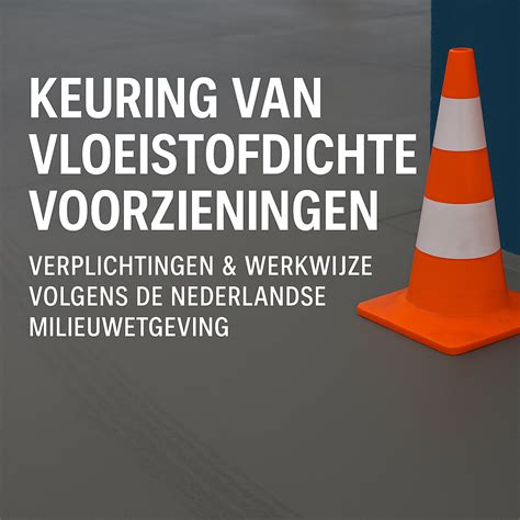Infographic: Kernpunten vloeistofdichte voorzieningen (definitie, inspectiepunten, frequentie)