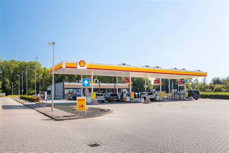 Kaart met locatie Shell Almere Buiten Oost en nabijgelegen snelwegen