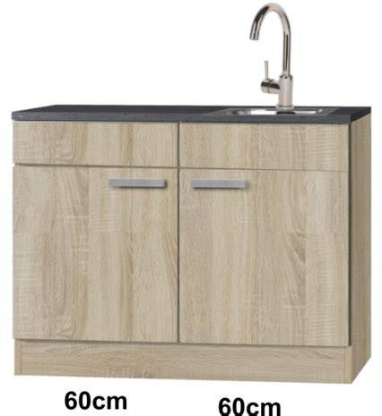 Infographic: 120 cm keukenblok met spoelbak: indeling en opties