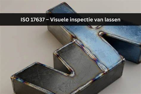 Controle en visuele inspectie van RVS-las