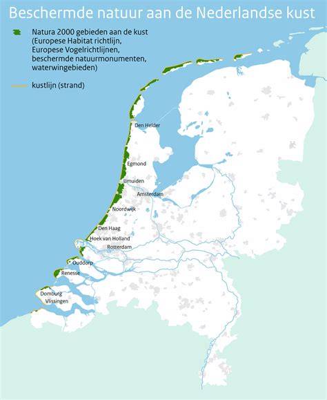 Kaart met kustlijn van Asturië en relevante kustplaatsen