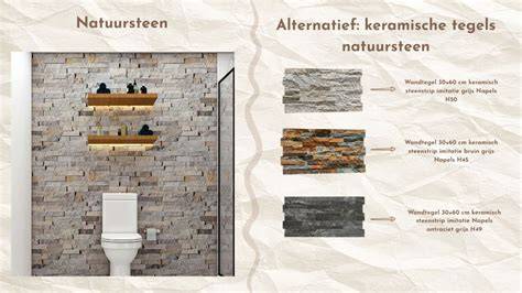 Tegelwerk infographic: Voor- en nadelen keramische tegels, natuursteen en grootformaat tegels