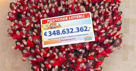 Infographic: Impact van de Postcode Loterij op goede doelen