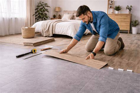Stappenplan leggen PVC vloer