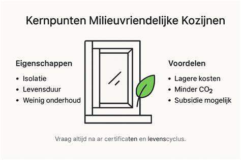 Infographic: Duurzame kozijnen en CO2-compensatie met PloegBos