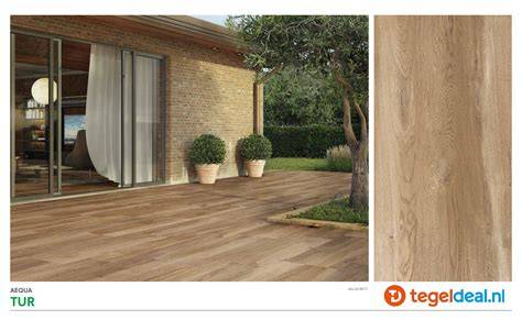Houtlook terrastegels buitenomgeving
