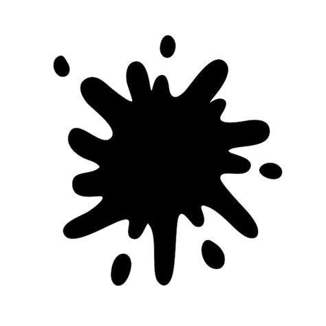 Illustratie van een tegel met een witte vlek veroorzaakt door bleekmiddel